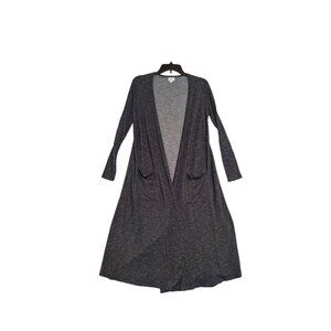 Lularoe Sarah Duster Cardigan S Cozy & Stylish Long Sleeve Open Front Pockets